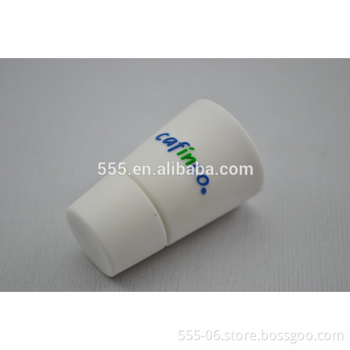 Promotion gift PVC coffee cup USB stick, Lovely customized USB flash drive 1GB/ 2GB/ 4GB/ 8GB/ 16GB/ 32GB